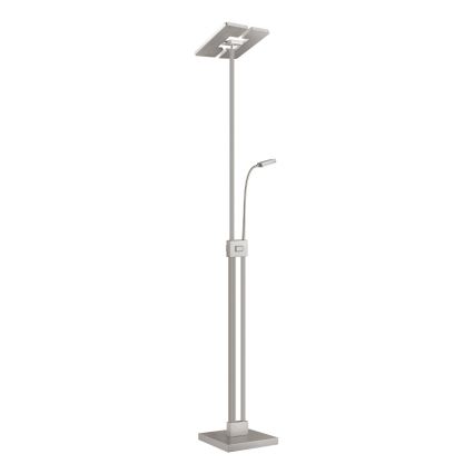 Eglo 33817 - LED prigušivačka dodirna podna lampa SOLANO LED/30W/230V + LED/4W