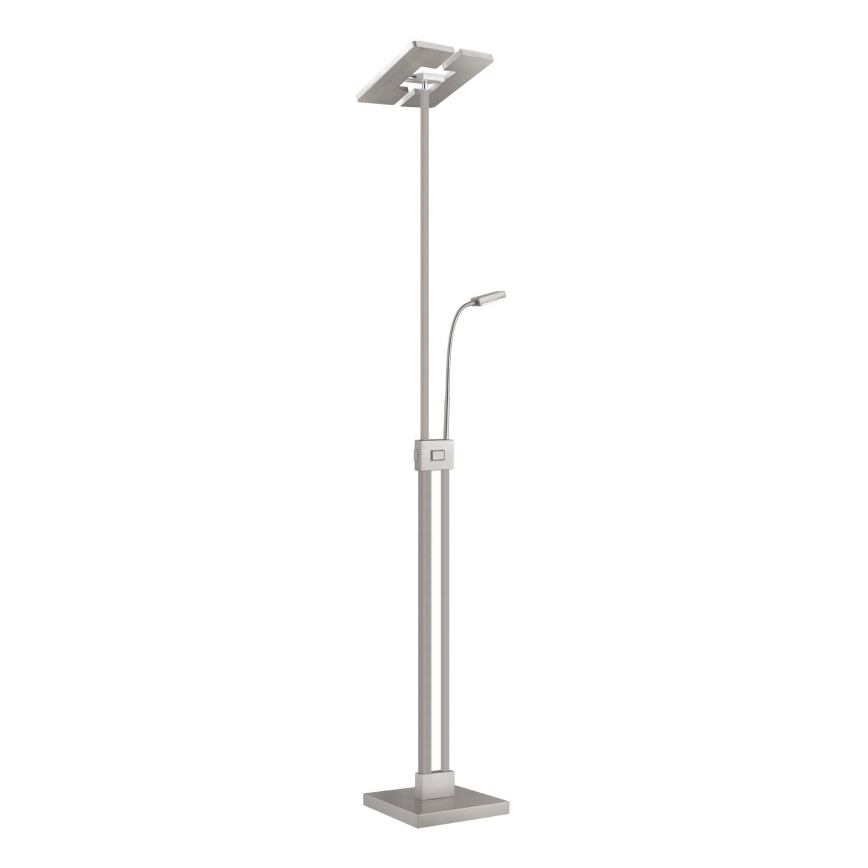Eglo 33817 - LED prigušivačka dodirna podna lampa SOLANO LED/30W/230V + LED/4W