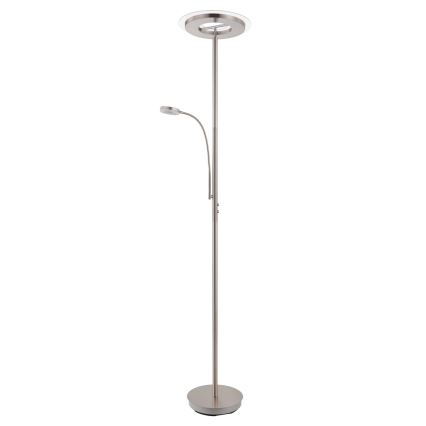 Eglo 33849 - LED prigušivačka dodirna podna lampa SOLANO LED/30W/230V + LED/4W