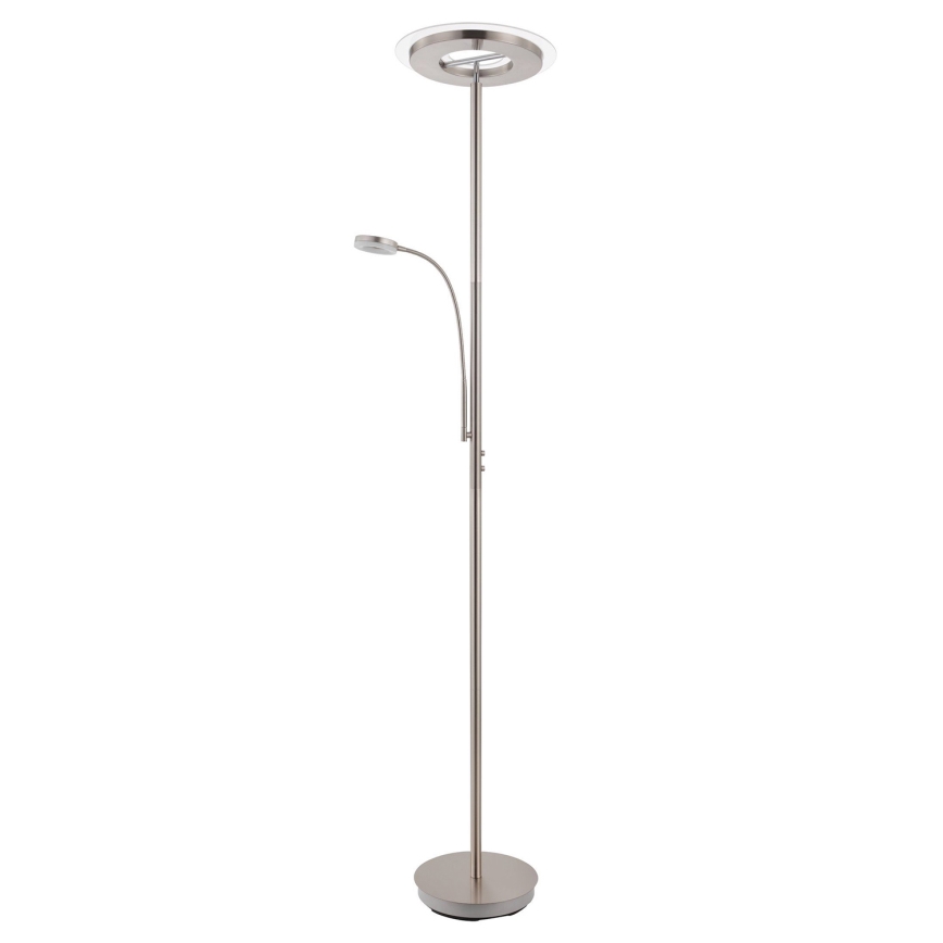 Eglo 33849 - LED prigušivačka dodirna podna lampa SOLANO LED/30W/230V + LED/4W