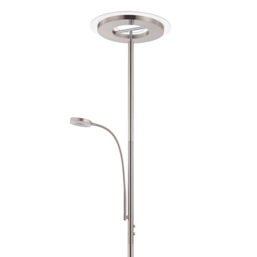 Eglo 33849 - LED prigušivačka dodirna podna lampa SOLANO LED/30W/230V + LED/4W