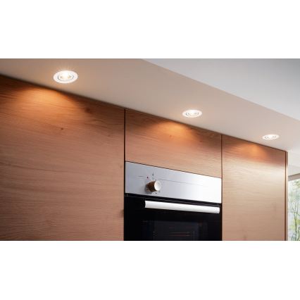 Eglo 33978 - Prigušiva ugradna LED spot svjetiljka SALICETO LED/4W/230V IP23