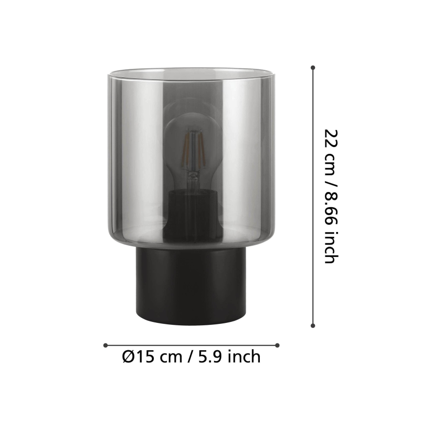 Eglo - Stolna lampa 1xE27/60W/230V