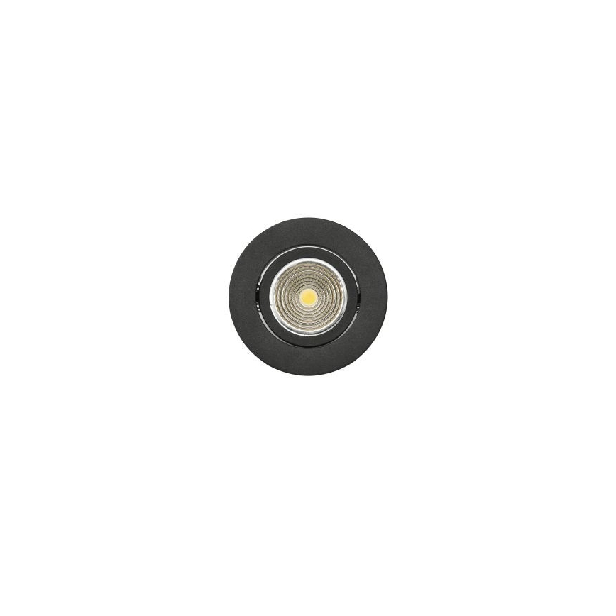 Eglo - LED Prigušiva ugradbena svjetiljka LED/6W/230V crna