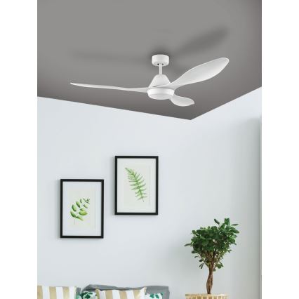 Eglo - LED Stropni ventilator LED/18W/230V + DU