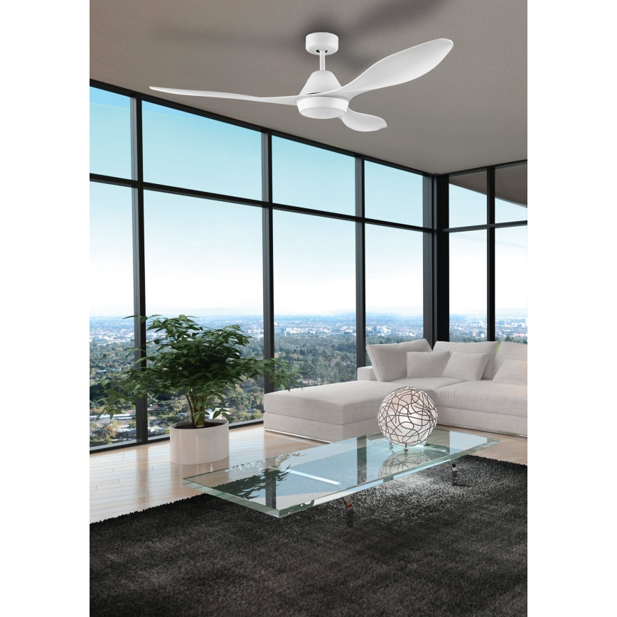 Eglo - LED Stropni ventilator LED/18W/230V + DU