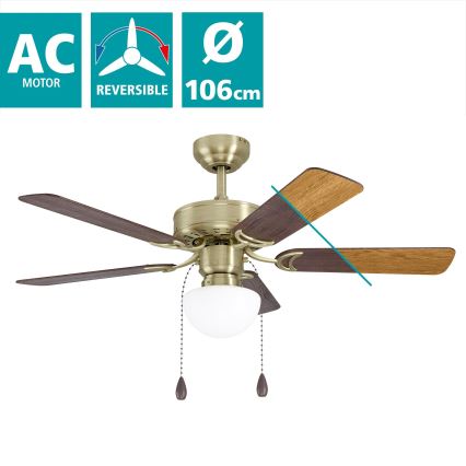 Eglo - Stropni ventilator 1xE27/40W/230V