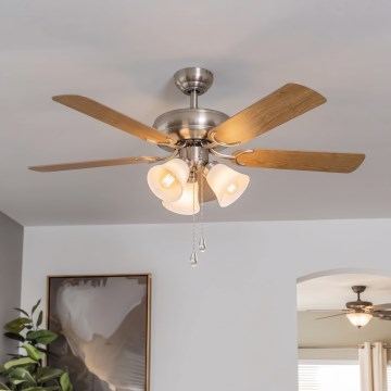 Eglo 35077 - Stropni ventilator LAS PALMAS 3xE27/40W/230V