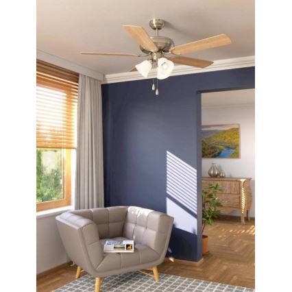 Eglo - Stropni ventilator 3xE27/40W/230V