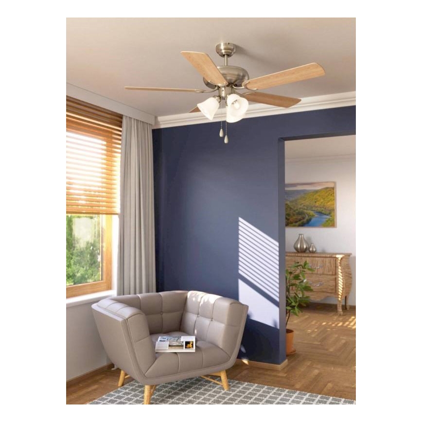 Eglo - Stropni ventilator 3xE27/40W/230V