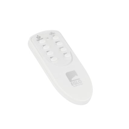 Eglo - LED Prigušivi stropni ventilator LED/20W/230V + DU crna