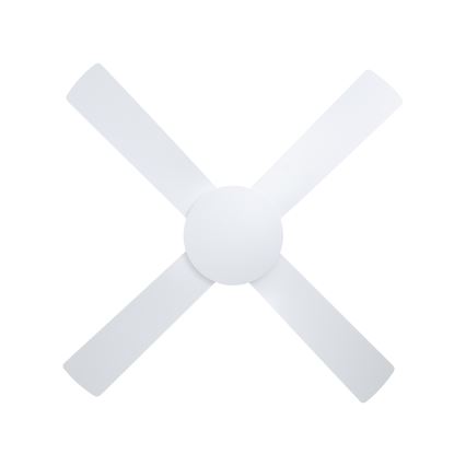 Eglo - Stropni ventilator 52 W/230 V s daljinskim upravljačem, bijeli