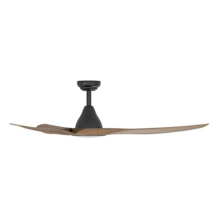 Eglo - LED stropni ventilator LED/19W/230V Ø 132 cm smeđi + daljinski upravljač