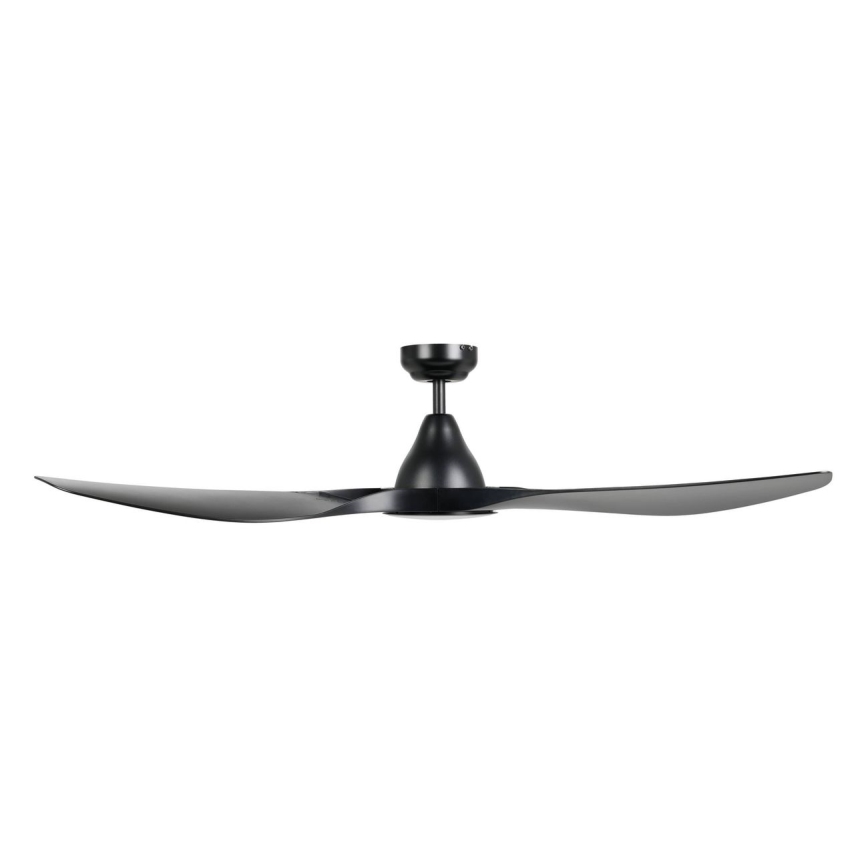 Eglo - LED stropni ventilator LED/20W/230V 3000/4000/5000K Ø 132 cm crna + daljinski upravljač