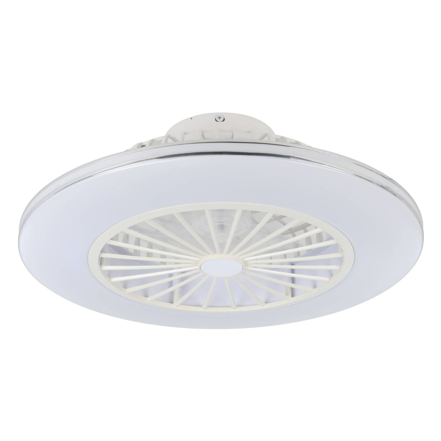 Eglo - prigušivi LED stropni ventilator 3xLED/12,6W/230V promjer 55 cm bijela + daljinski upravljač