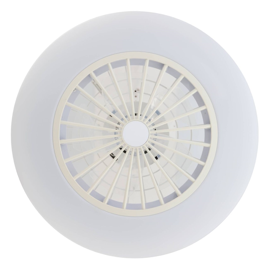 Eglo - prigušivi LED stropni ventilator 3xLED/12,6W/230V promjer 55 cm bijela + daljinski upravljač