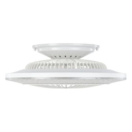 Eglo - LED stropni ventilator s mogućnošću prigušivanja 3x LED/12,6W/230V 2700-6500K Ø 55 cm bijela + daljinski upravljač