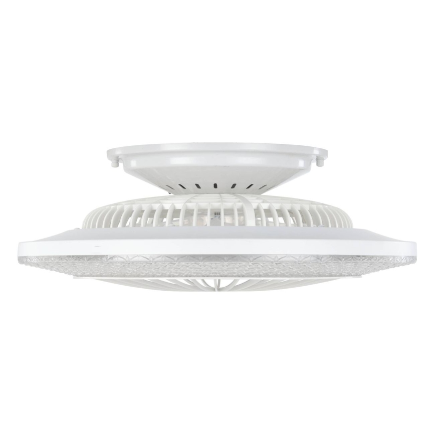 Eglo - LED stropni ventilator s mogućnošću prigušivanja 3x LED/12,6W/230V 2700-6500K Ø 55 cm bijela + daljinski upravljač