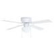 Eglo - Stropni ventilator 1xE27/60W/230V bijela