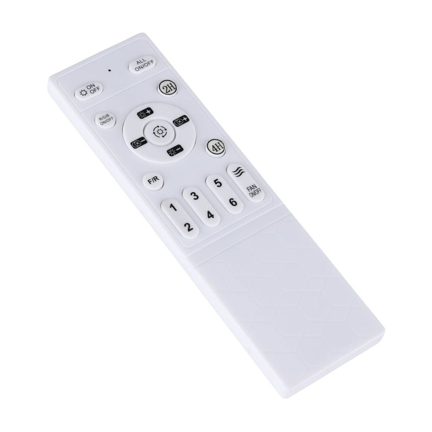 Eglo - LED RGBW stropni ventilator s prigušivanjem 3xLED/8,5W/230V+LED/6W 2700-6500K promjer 48 cm crni + daljinski upravljač