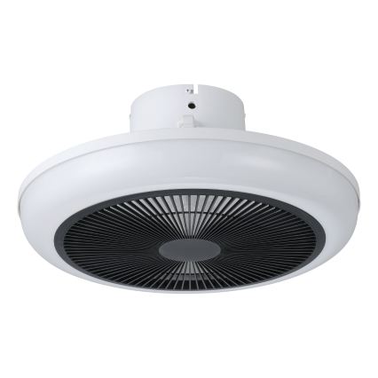 Eglo - prigušiv LED stropni ventilator 3xLED/8,5W/230V 2700-6500K Ø 45,5 cm, crni + daljinski upravljač