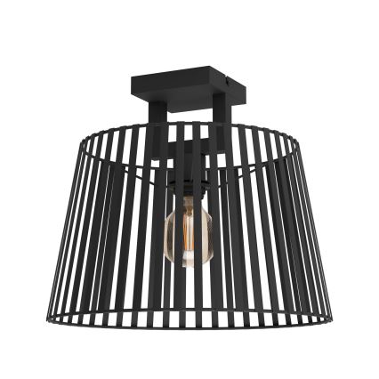 Eglo - Stropna svjetiljka 1xE27/40W/230V crna