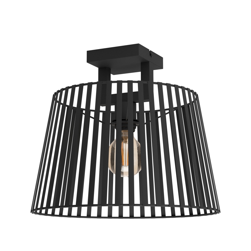 Eglo - Stropna svjetiljka 1xE27/40W/230V crna