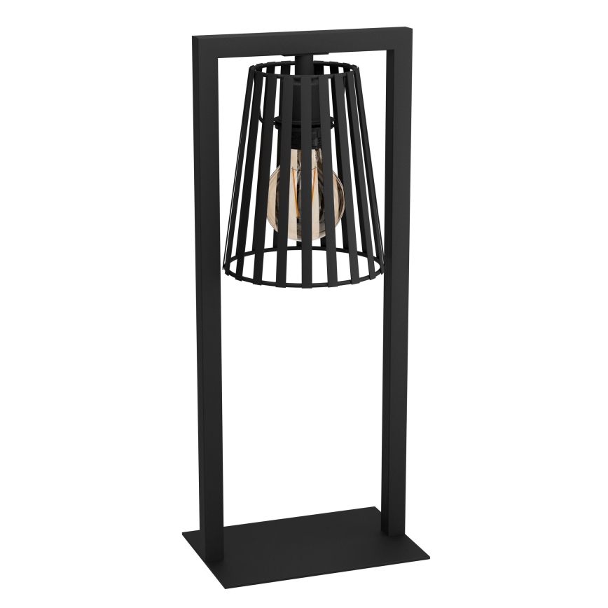 Eglo - Stolna lampa 1xE27/40W/230V crna