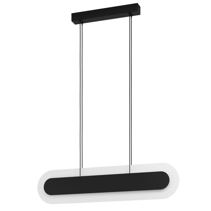 Eglo - LED Prigušivi luster na sajli LED/32W/230V 3000K crna