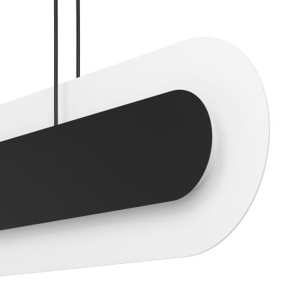 Eglo - LED Prigušivi luster na sajli LED/32W/230V 3000K crna