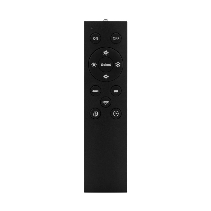 Eglo - LED Prigušiva stropna svjetiljka LED/26,2W/230V 2700-6500K crna + daljinski upravljač