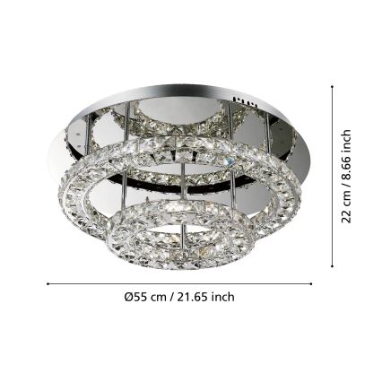 Eglo - LED Stropna svjetiljka LED/30,5W/230V