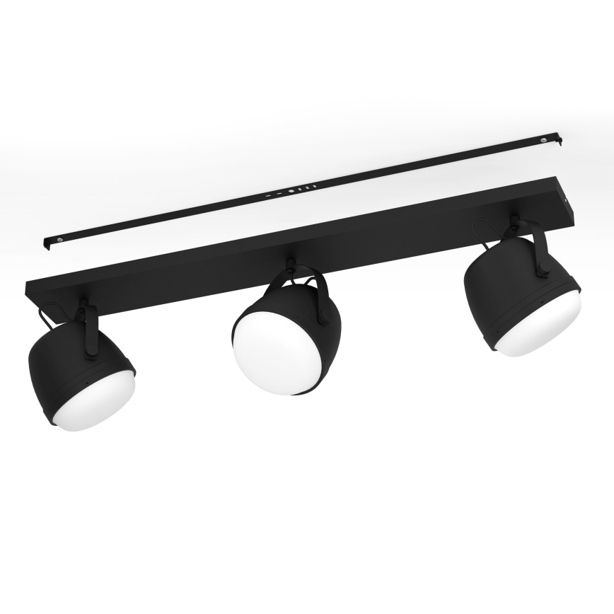 Eglo - Reflektorska svjetiljka 3xE27/28W/230V crna