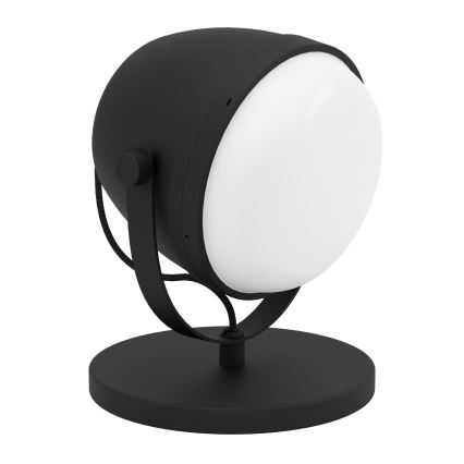 Eglo - Stolna lampa 1xE27/28W/230V crna