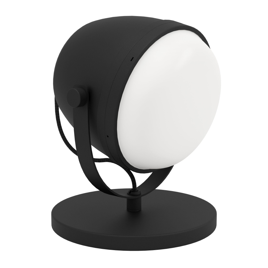 Eglo - Stolna lampa 1xE27/28W/230V crna