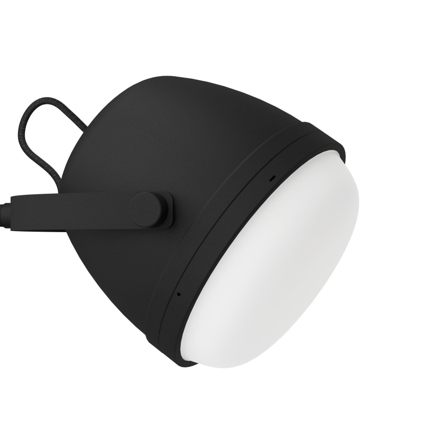 Eglo - Podna lampa 2xE27/28W/230V crna