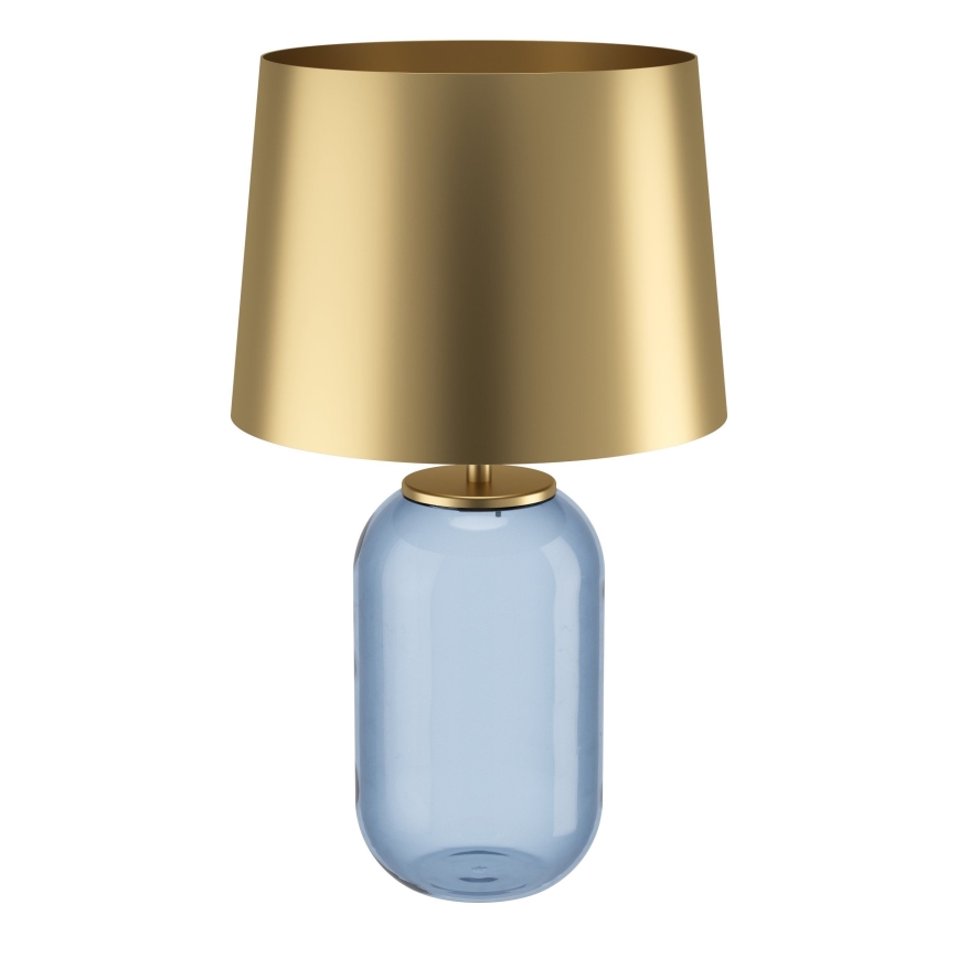 Eglo - Stolna lampa 1xE27/40W/230V zlatna/plava