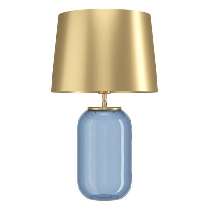 Eglo - Stolna lampa 1xE27/40W/230V zlatna/plava