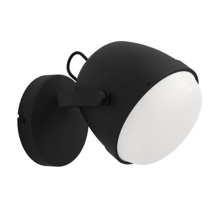 Eglo - Zidna svjetiljka 1xE27/28W/230V crna