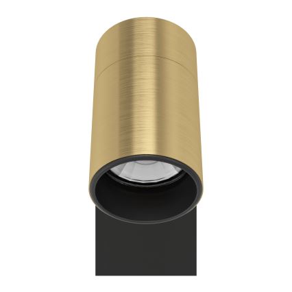 Eglo - LED Zidna reflektorska svjetiljka 1xGU10/4,5W/230V 3000K crna/zlatna