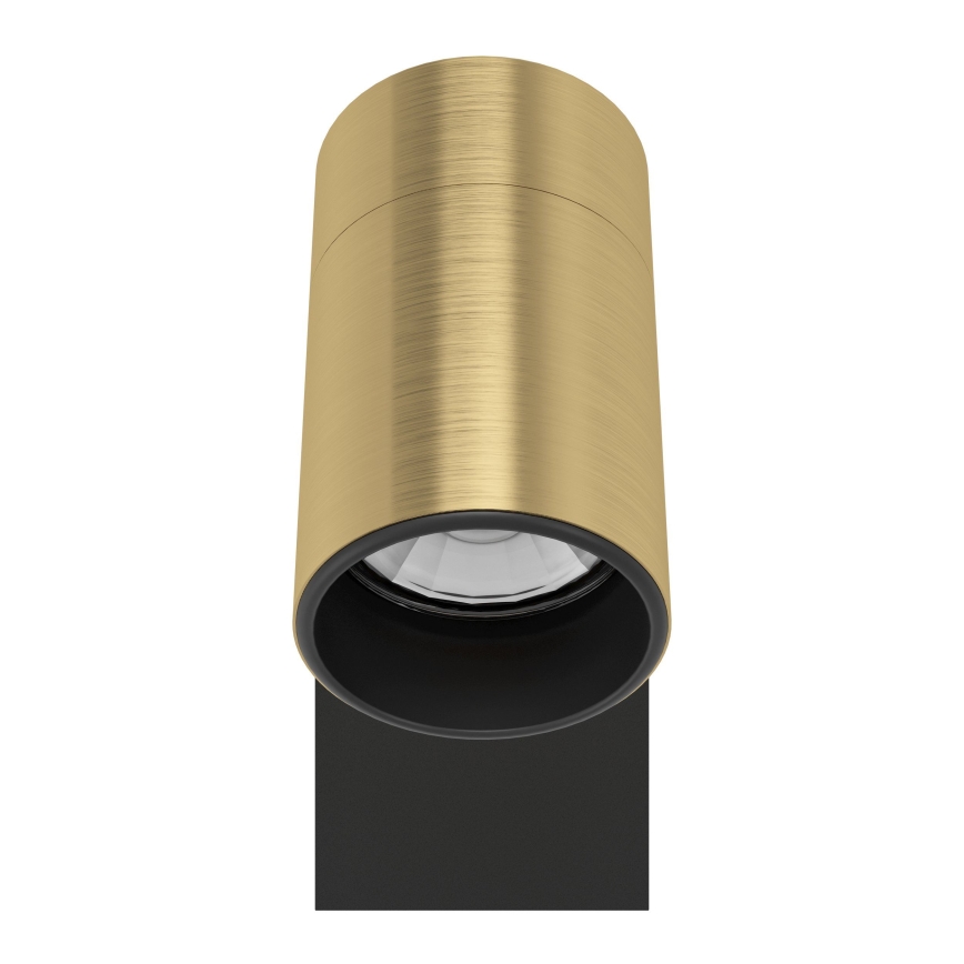 Eglo - LED Zidna reflektorska svjetiljka 1xGU10/4,5W/230V 3000K crna/zlatna