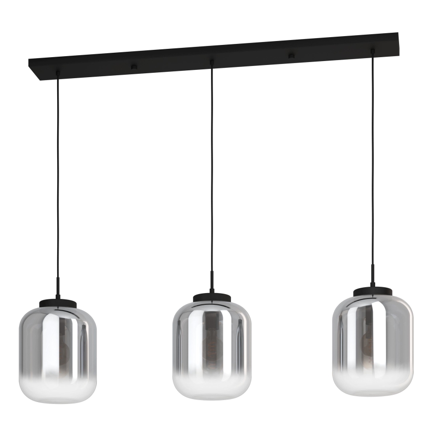 Eglo - Luster na sajli 3xE27/40W/230V dimna