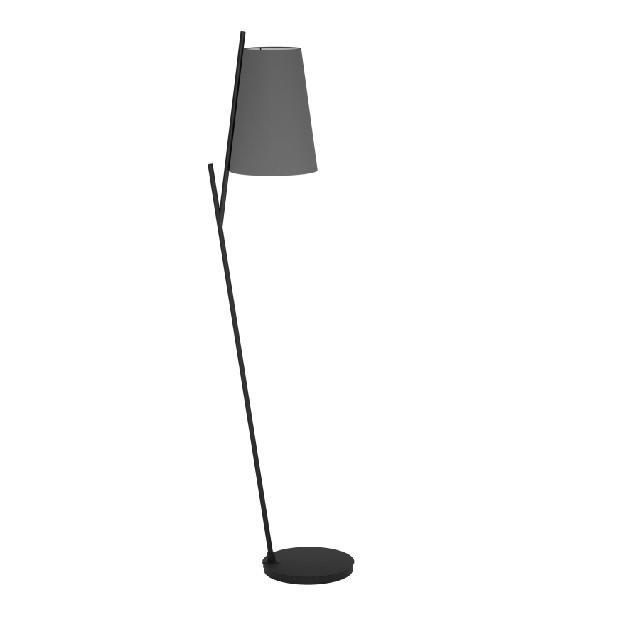 Eglo - Podna lampa 1xE27/40W/230V siva