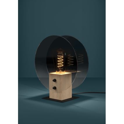 Eglo - Luster na sajli 1xE27/40W/230V dimna