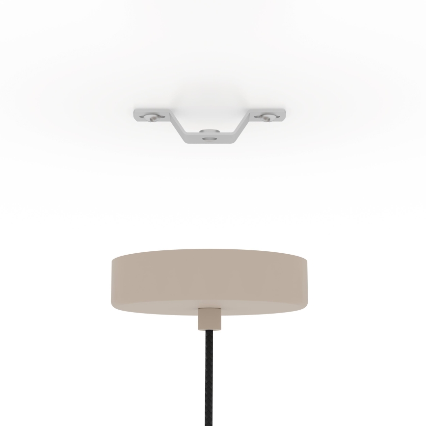 Eglo - Luster na sajli 1xE27/40W/230V pr. 21 cm krem