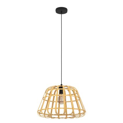 Eglo - Luster na sajli 1xE27/40W/230V pr. 50 cm bambus