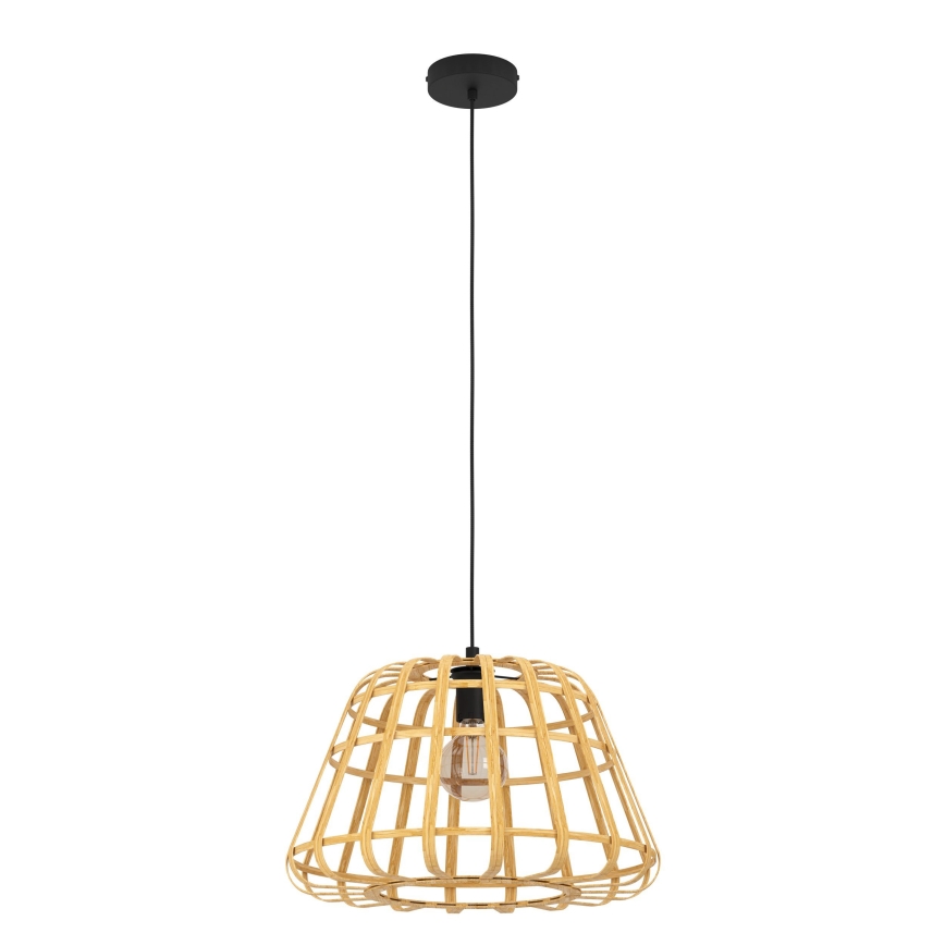 Eglo - Luster na sajli 1xE27/40W/230V pr. 50 cm bambus