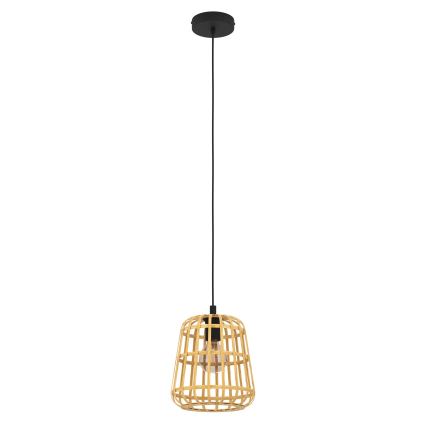 Eglo - Luster na sajli 1xE27/40W/230V pr. 24 cm bambus