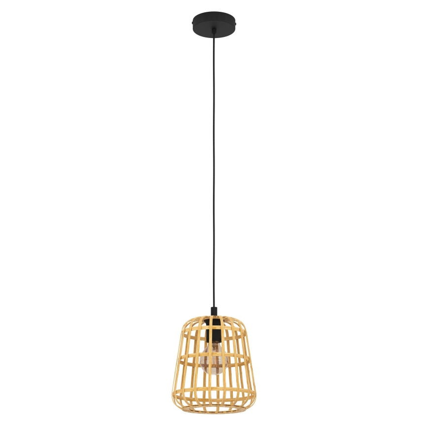 Eglo - Luster na sajli 1xE27/40W/230V pr. 24 cm bambus