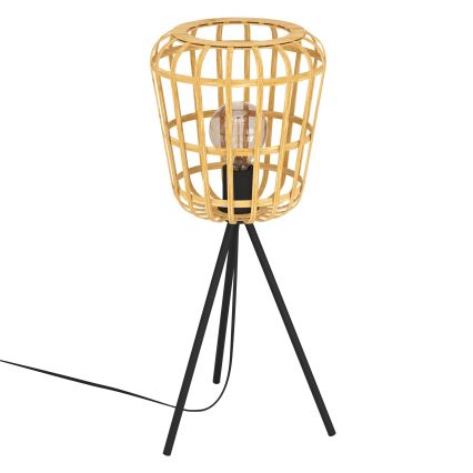 Eglo - Stolna lampa 1xE27/40W/230V bambus